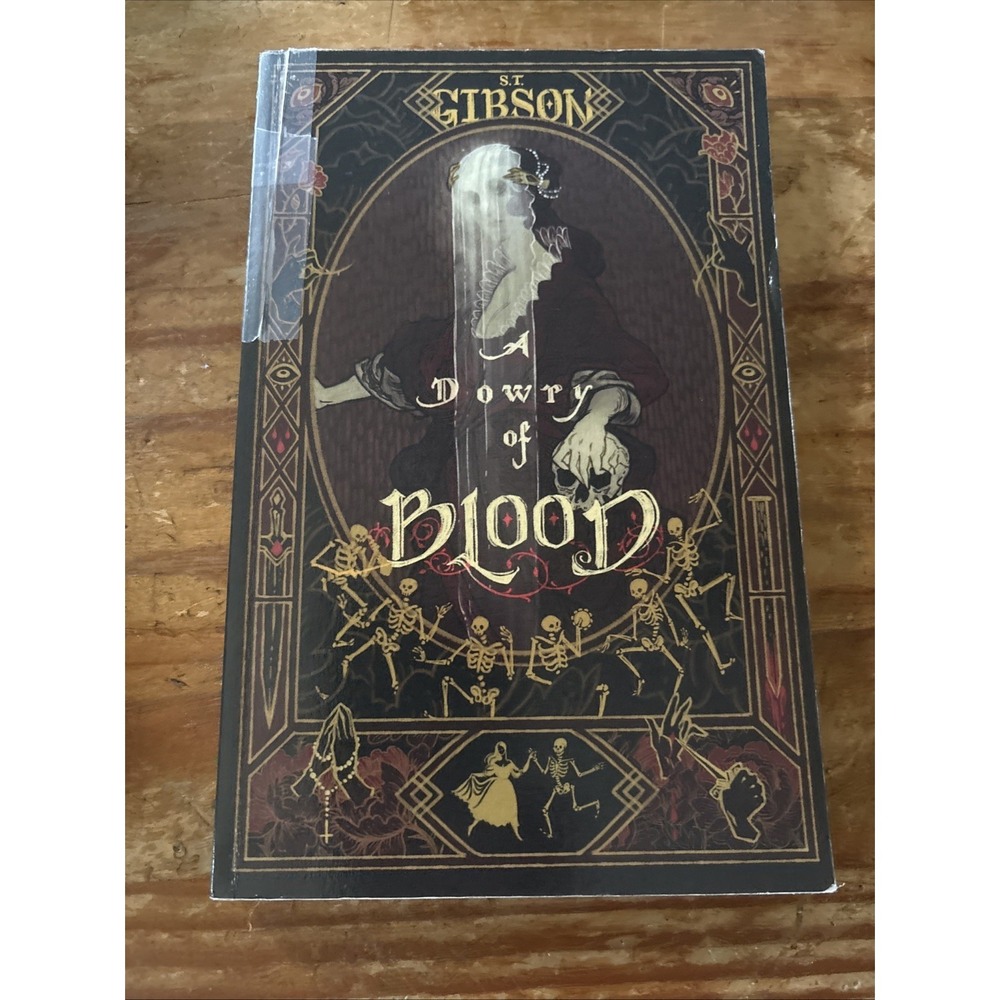 a dowry of blood st gibson Original Cover Paperback Rare Edition. Vampire Horror